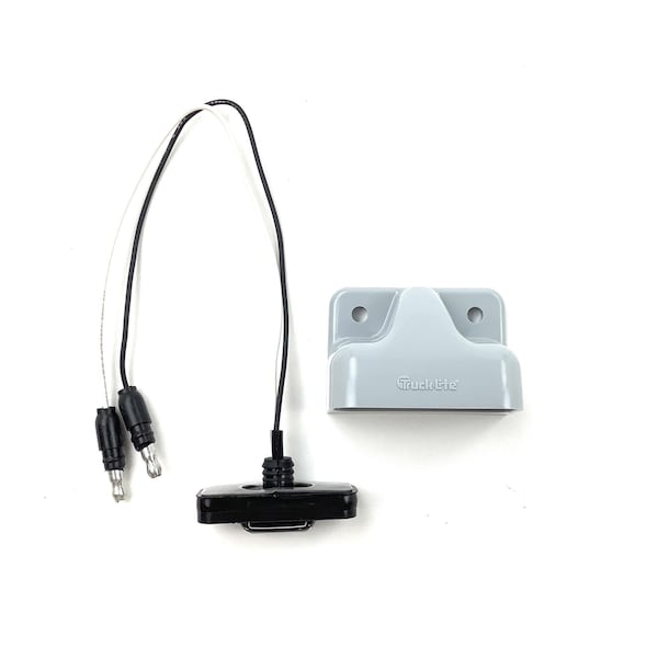 Truck-Lite Led, 3 Diode, License Light, Rectangular, Gray Bracket Mount, Hardwired, .180 Bullet, 12-24V, Kit 36041C - main